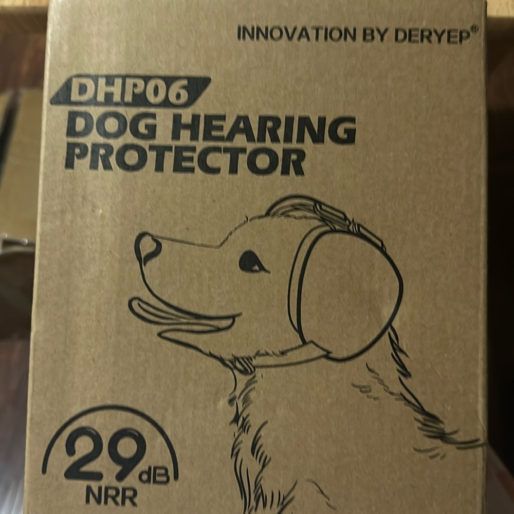 Dog hearing protector